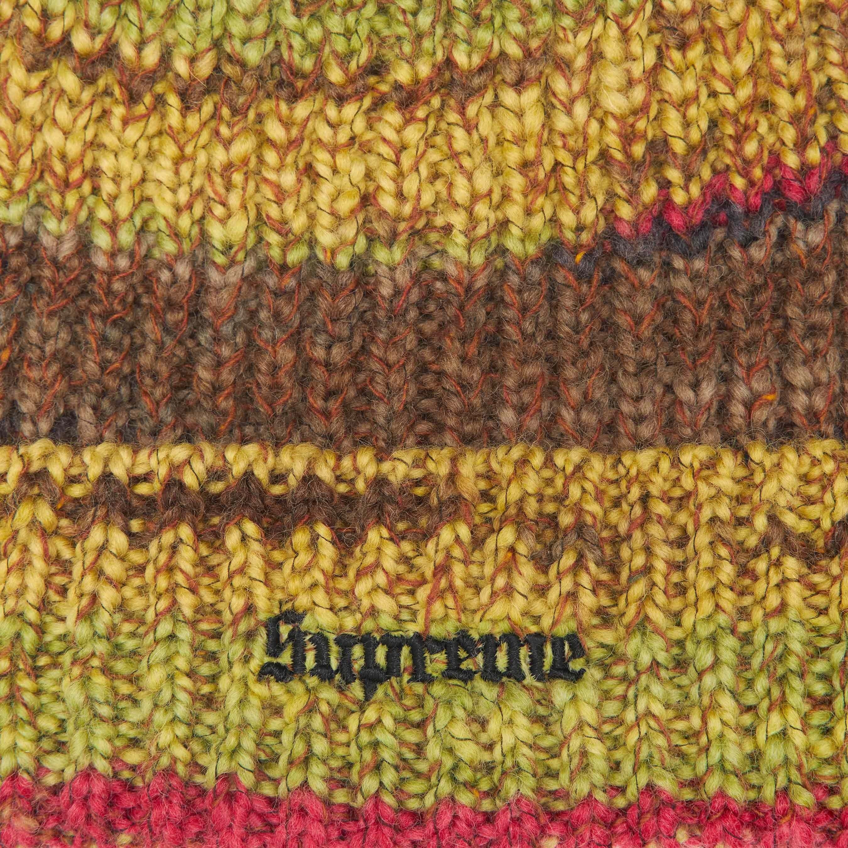 Space Dye Stripe Beanie view 7